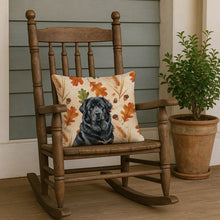 Load image into Gallery viewer, Black Tibetan Mastiff Heirloom Fall Throw Pillow