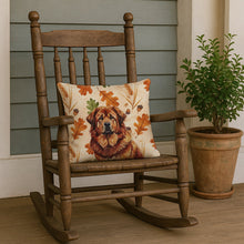 Load image into Gallery viewer, Red Gold Tibetan Mastiff Heirloom Fall Throw Pillow