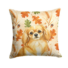 Load image into Gallery viewer, Gold Tibetan Spaniel Heirloom Fall Throw Pillow