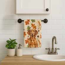 Load image into Gallery viewer, Vizsla Heirloom Fall Kitchen Towel