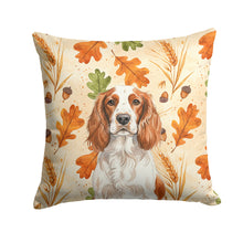 Load image into Gallery viewer, Welsh Springer Spaniel Heirloom Fall Throw Pillow