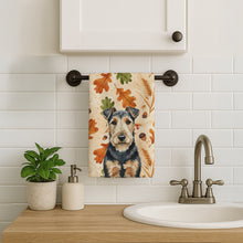 Load image into Gallery viewer, Welsh Terrier Heirloom Fall Kitchen Towel