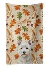 Load image into Gallery viewer, Westie Heirloom Fall Kitchen Towel
