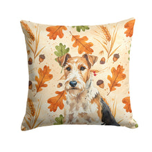 Load image into Gallery viewer, Wire Fox Terrier Heirloom Fall Throw Pillow