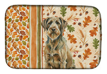 Load image into Gallery viewer, Chestnut Wirehaired Pointing Griffon Heirloom Fall Dish Drying Mat