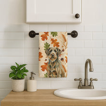 Load image into Gallery viewer, Chestnut Wirehaired Pointing Griffon Heirloom Fall Kitchen Towel