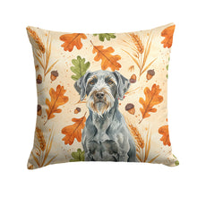 Load image into Gallery viewer, Steel Gray Wirehaired Pointing Griffon Heirloom Fall Throw Pillow