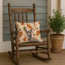Load image into Gallery viewer, Xoloitzcuintli Heirloom Fall Throw Pillow