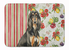 Load image into Gallery viewer, Black &amp; Tan Afghan Hound Vegetables Memory Foam Kitchen Mat