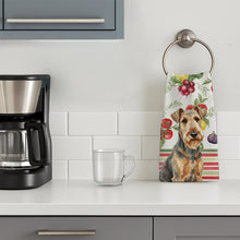 Load image into Gallery viewer, Grizzle Airedale Terrier Vegetables Kitchen Towel