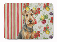 Load image into Gallery viewer, Grizzle Airedale Terrier Vegetables Memory Foam Kitchen Mat