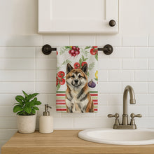 Load image into Gallery viewer, Brindle Akita Vegetables Kitchen Towel