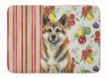 Load image into Gallery viewer, Brindle Akita Vegetables Memory Foam Kitchen Mat