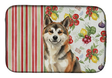 Load image into Gallery viewer, Sesame Akita Vegetables Dish Drying Mat
