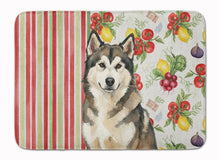 Load image into Gallery viewer, Sable and White Alaskan Malamute Vegetables Memory Foam Kitchen Mat