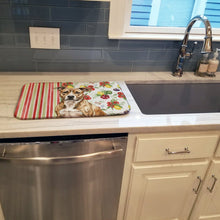 Load image into Gallery viewer, Brindle American Staffordshire Terrier Vegetables Dish Drying Mat