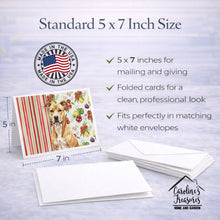 Load image into Gallery viewer, Fawn American Staffordshire Terrier Vegetables Greeting Cards Pack of 8