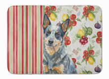 Load image into Gallery viewer, Blue Heeler Australian Cattle Dog Vegetables Memory Foam Kitchen Mat