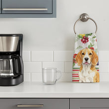 Load image into Gallery viewer, Lemon and White Beagle Vegetables Kitchen Towel