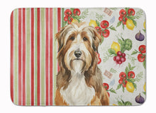Load image into Gallery viewer, Brown Bearded Collie Vegetables Memory Foam Kitchen Mat
