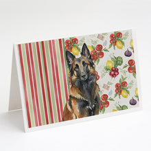 Load image into Gallery viewer, Belgian Tervuren Vegetables Greeting Cards Pack of 8