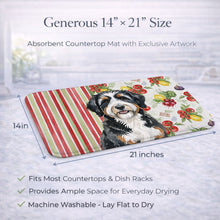 Load image into Gallery viewer, Berndoodle Vegetables Dish Drying Mat