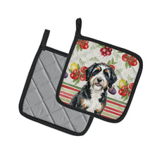 Load image into Gallery viewer, Berndoodle Vegetables Pair of Pot Holders