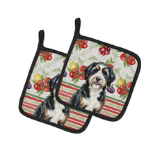 Load image into Gallery viewer, Berndoodle Vegetables Pair of Pot Holders