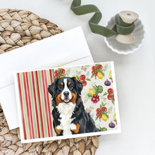 Load image into Gallery viewer, Bernese Mountain Dog Vegetables Greeting Cards Pack of 8