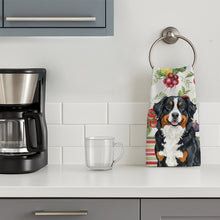 Load image into Gallery viewer, Bernese Mountain Dog Vegetables Kitchen Towel