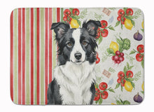 Load image into Gallery viewer, Border Collie Vegetables Memory Foam Kitchen Mat