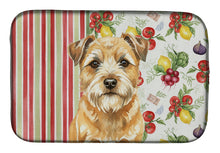 Load image into Gallery viewer, Wheaten Border Terrier Vegetables Dish Drying Mat