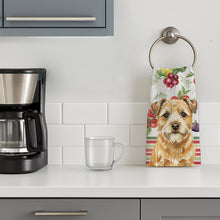 Load image into Gallery viewer, Wheaten Border Terrier Vegetables Kitchen Towel