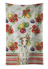 Load image into Gallery viewer, Borzoi Vegetables Kitchen Towel