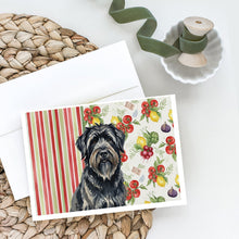 Load image into Gallery viewer, Bouvier des Flandres Vegetables Greeting Cards Pack of 8