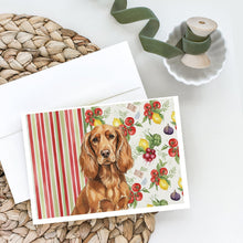 Load image into Gallery viewer, Boykin Spaniel Vegetables Greeting Cards Pack of 8