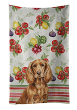 Load image into Gallery viewer, Boykin Spaniel Vegetables Kitchen Towel