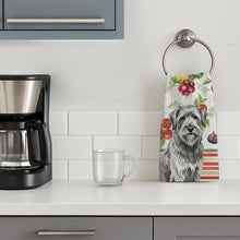 Load image into Gallery viewer, Gray Briard Vegetables Kitchen Towel