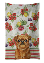 Load image into Gallery viewer, Belge Brussels Griffon Vegetables Kitchen Towel