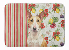 Load image into Gallery viewer, Fawn and White Bull Terrier Vegetables Memory Foam Kitchen Mat