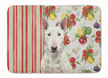 Load image into Gallery viewer, White Bull Terrier Vegetables Memory Foam Kitchen Mat