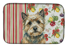 Load image into Gallery viewer, Cairn Terrier Vegetables Dish Drying Mat