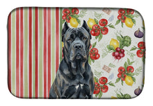 Load image into Gallery viewer, Cane Corso Vegetables Dish Drying Mat