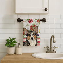 Load image into Gallery viewer, Brindle Cardigan Welsh Corgi Vegetables Kitchen Towel