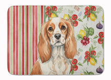 Load image into Gallery viewer, Blenheim Cavalier Spaniel Vegetables Memory Foam Kitchen Mat