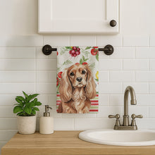 Load image into Gallery viewer, Ruby Cavalier Spaniel Vegetables Kitchen Towel