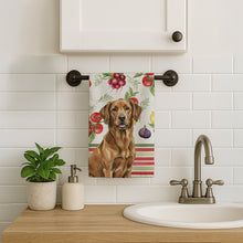 Load image into Gallery viewer, Chesapeake Bay Retriever Vegetables Kitchen Towel