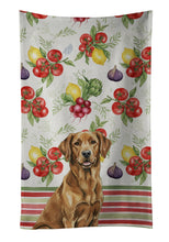 Load image into Gallery viewer, Chesapeake Bay Retriever Vegetables Kitchen Towel