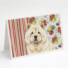 Load image into Gallery viewer, Cream Chow Chow Vegetables Greeting Cards Pack of 8