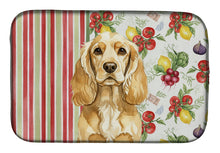 Load image into Gallery viewer, Buff Cocker Spaniel Vegetables Dish Drying Mat